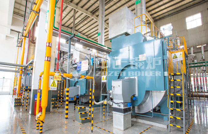 山東萊陽1200萬大卡導熱油鍋爐項目