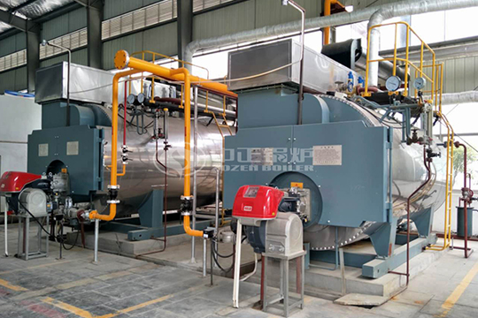 江蘇省丹陽市4噸二回程天燃氣蒸汽鍋爐項目