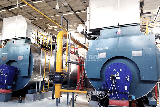 河北省保定市20噸SZS系列蒸汽鍋爐煤改氣項目