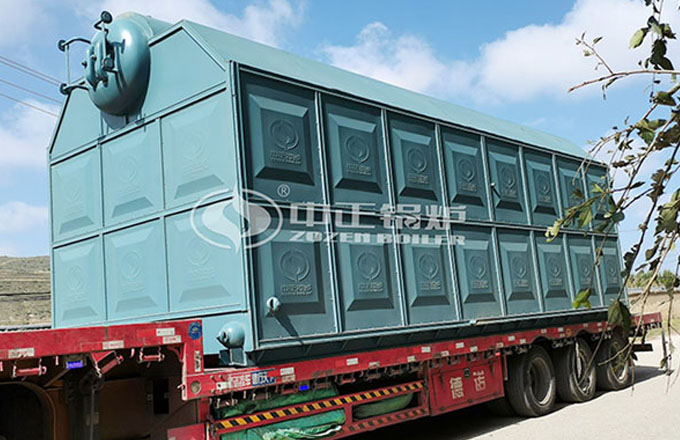 寧夏西吉縣20噸環(huán)保型鏈條爐排水管蒸汽鍋爐項目