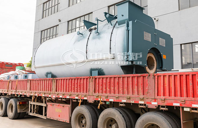 浙江省臺州市6噸冷凝式燃氣蒸汽鍋爐項目