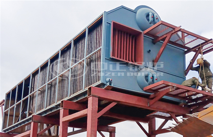 云南省14 MW燃煤鏈條爐熱水鍋爐項目